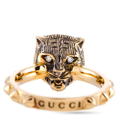 womens feline gucci ring|Gucci striped socks cat.